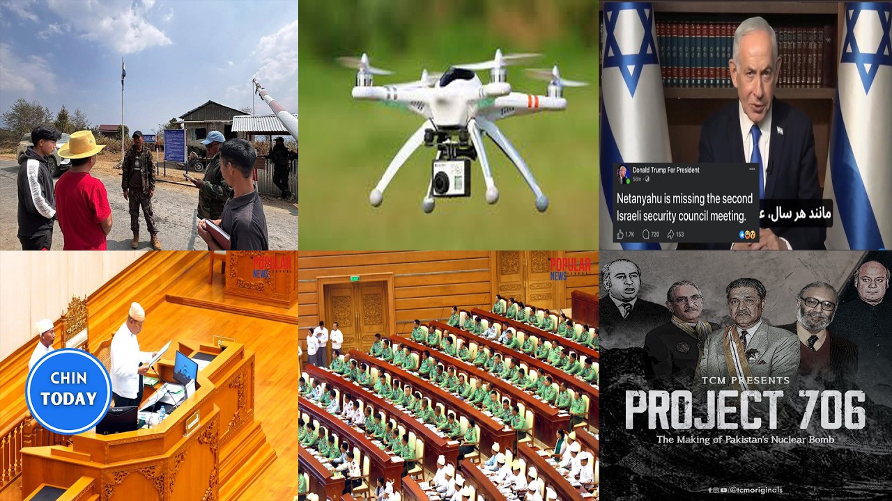 MAR 17 ZAN. Rampi Cozah hnatuan an zem aw, Israel MP a hlo, Chin Ralkap Drone zirhtu India in a kai.