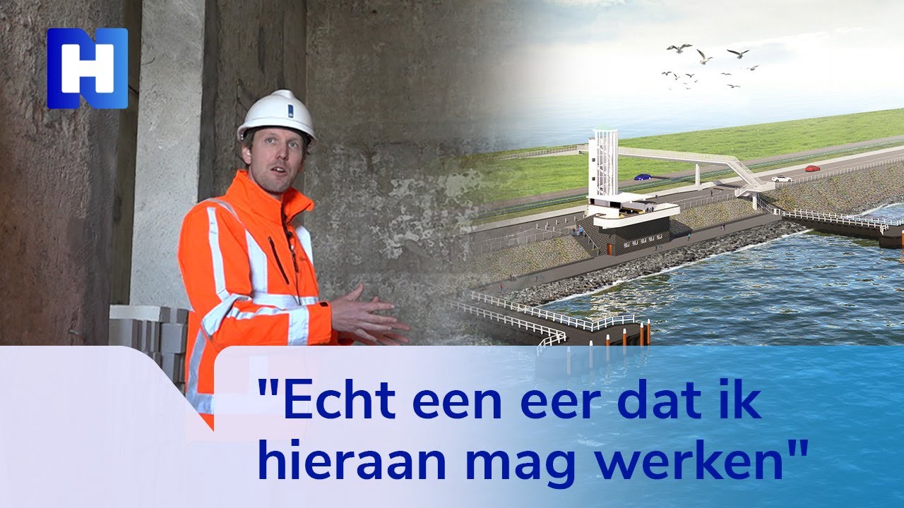 Het Vlietermonument op de Afsluitdijk wordt gerestaureerd