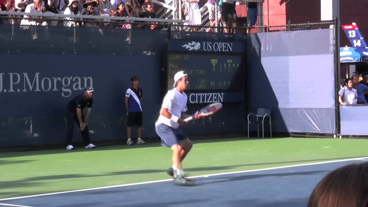 Nishikori vs Capdeville - US Open 2010