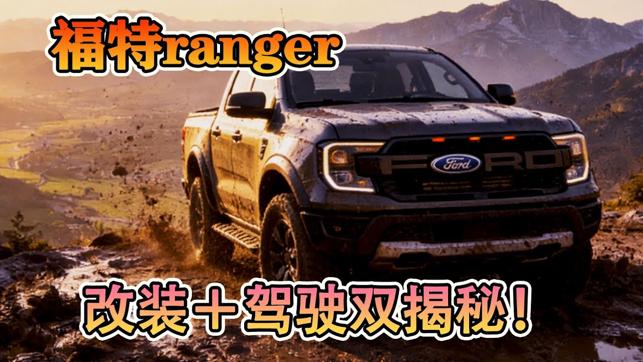 14.58 萬拿下福特 Ranger，改裝玩法花樣多，實測駕駛感受全分享！