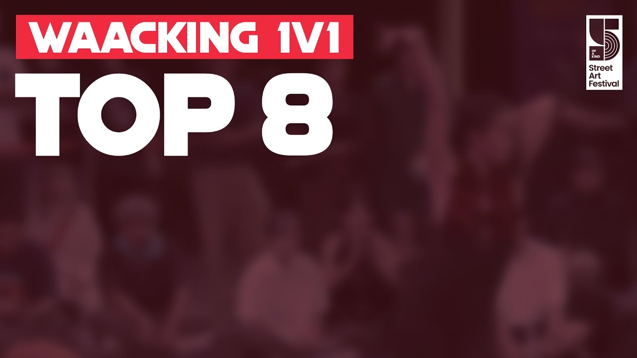 Charissa VS Waacker G | Waacking Top 8 | 5OAK Street Art Festival 2023