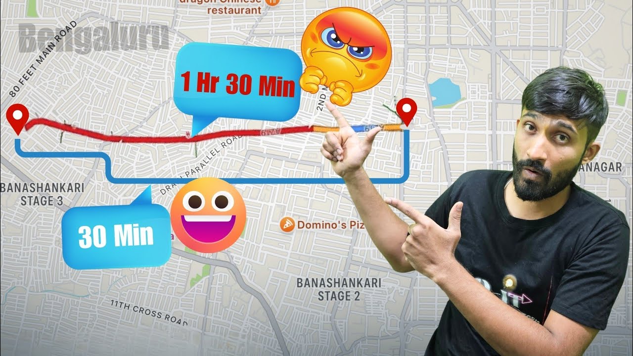 Bengaluru Traffic Shortcuts, Smart Routes to Save Time!  Alternate for Peripheral Ring Road Part 1.