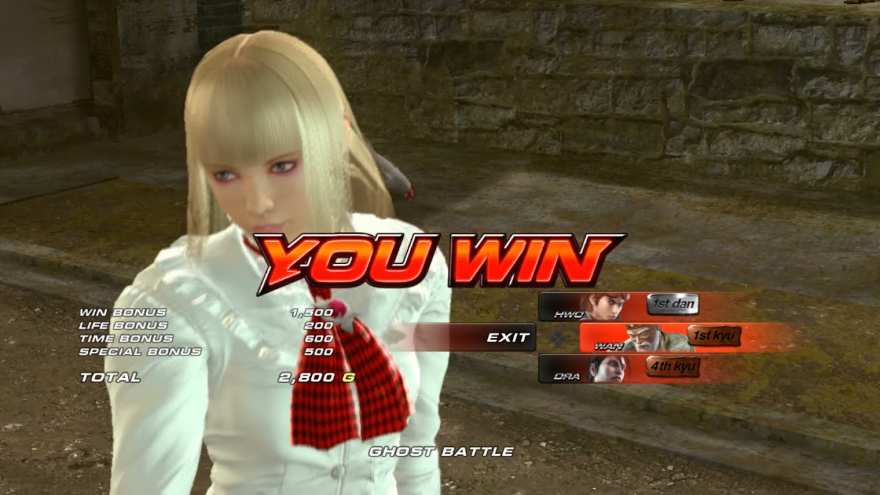 Tekken 6 Ghost Battle - Lili (RPCS3)