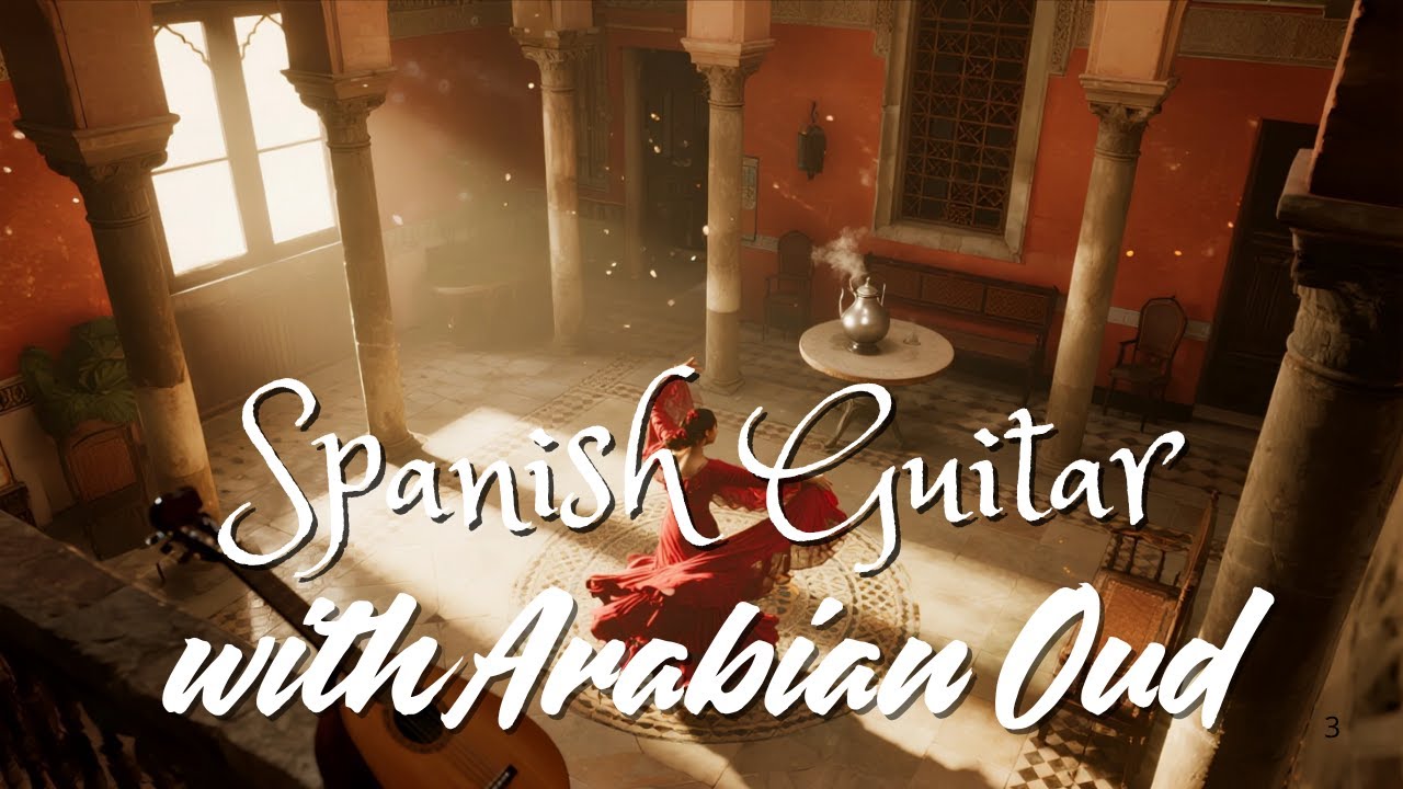 Echoes of Al-Andalus - Spanish Guitar & Oud Fusion | Relaxing Flamenco Instrumental