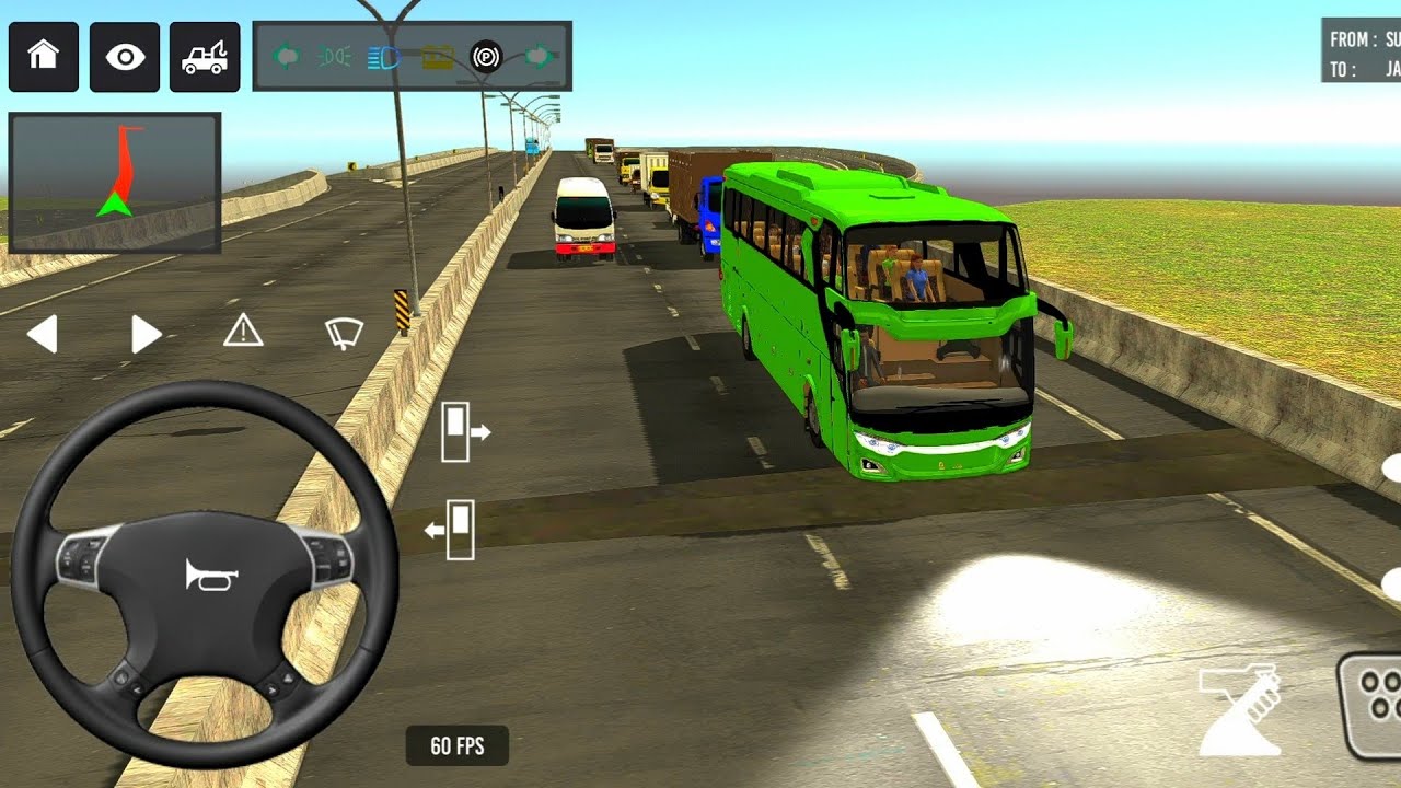 Euro coach bus simulator 🚌😍 newcoach bus simulator part- 1 Androidgameplay