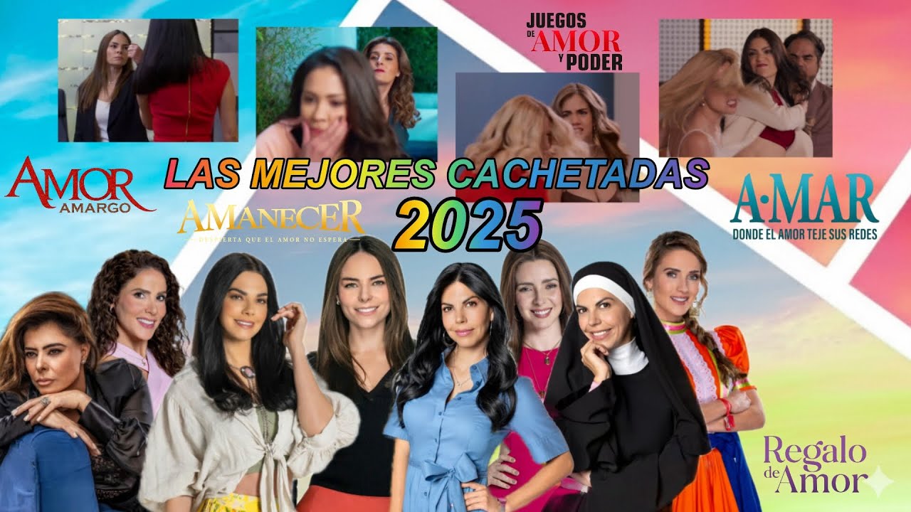 Las Mejores Cachetadas En Telenovelas 2025 | Televisa 