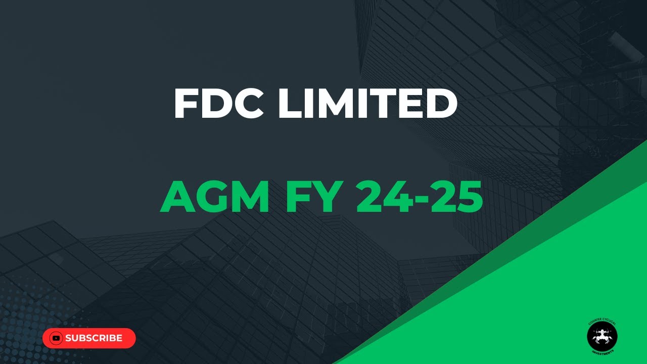 FDC Limited AGM FY 24-25