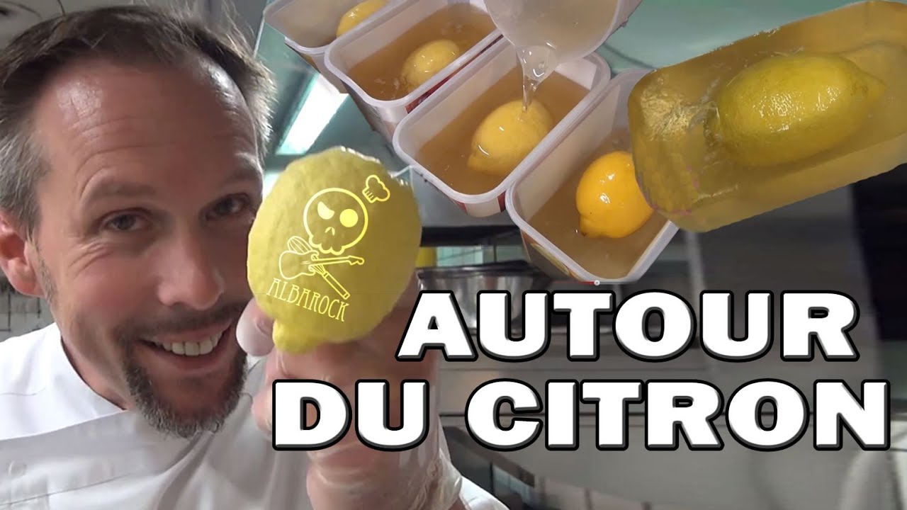 Citron en chocolat - Moule gélatine - pâtisserie - dessert - Albarock