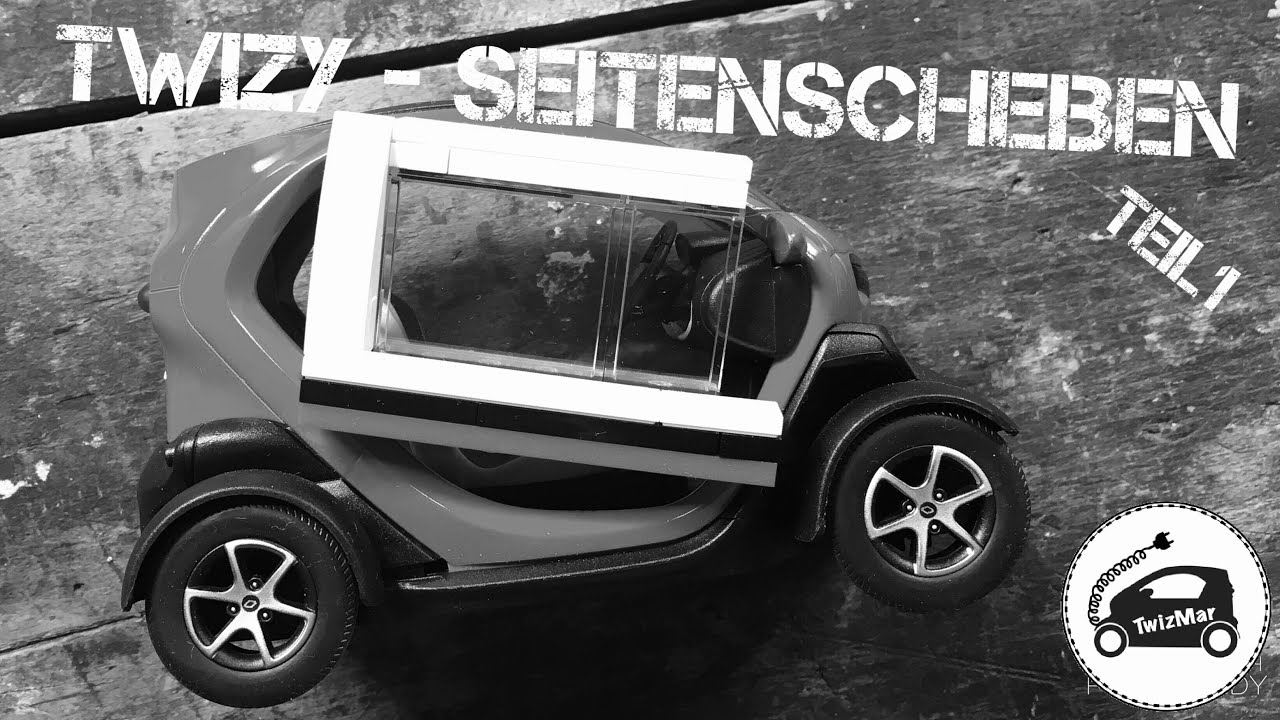 TwyRain - Seitenscheiben für den Twizy aus Italien, Teil 1