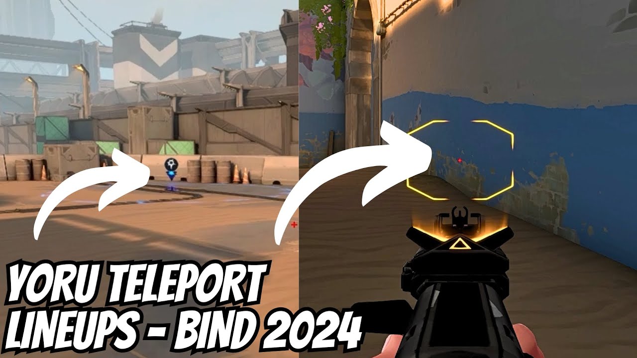 BEST Yoru Teleport Lineups for BIND You Need to Know Attack/Defense/Retake - 2025