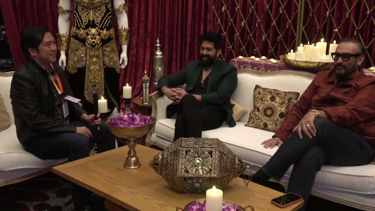 Интервью Яша и Намита Малхотры о фильме &laquo;Рамаяна&raquo; | CinemaCon 2026