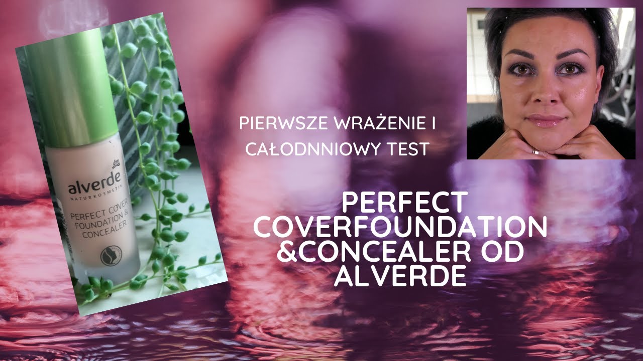 ALVERDE PERFECT COVER FOUNDATION&CONCEALER - TEST!
