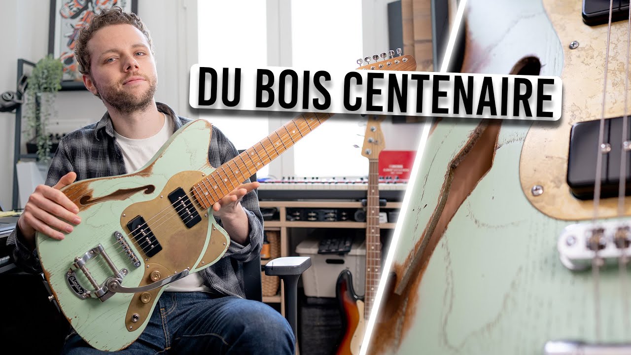 Mes guitares #2 - Bois de châtaigner centenaire et P90, la Paoletti de légende