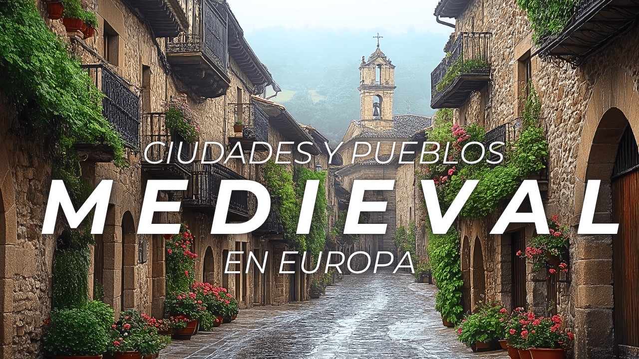 Los Pueblos y Ciudades Medievales M&aacute;s Bellos de Europa | Video de Viaje en 4K