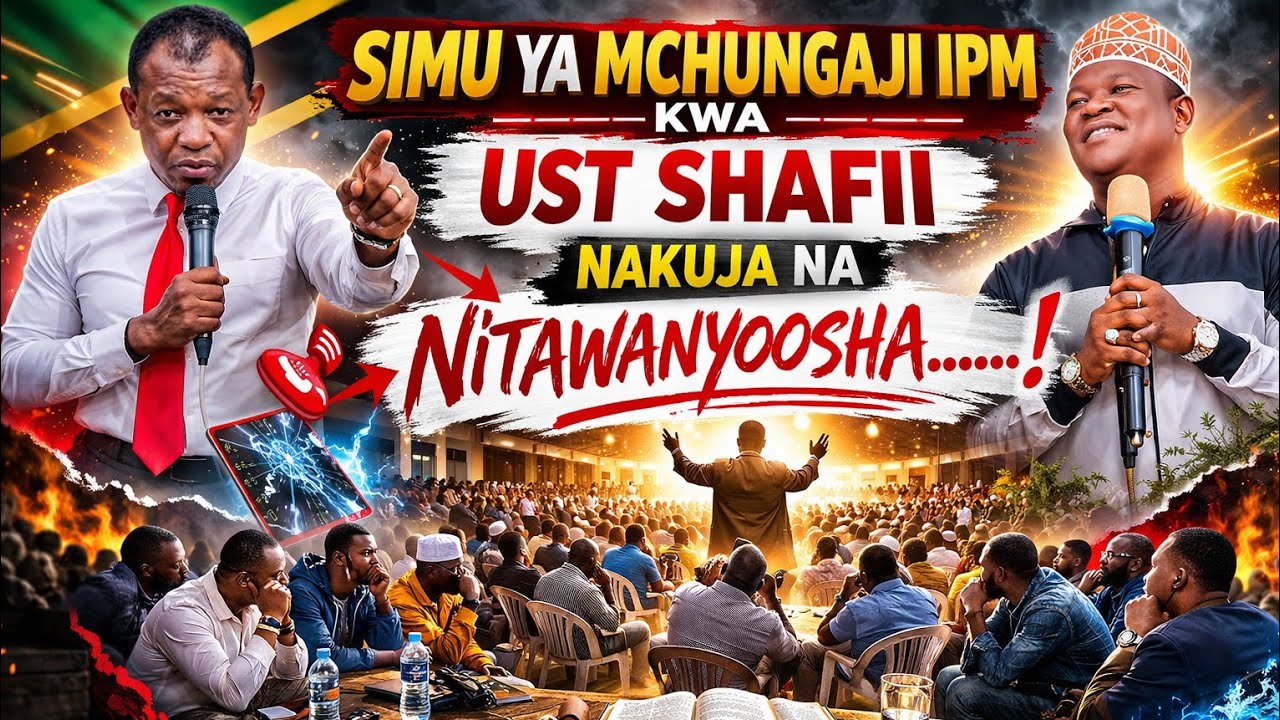 MCHUNGAJII IPM AKINIIPA MUALIKO NITAANDA KUWAFUNDIHSHA...SIMU YA ALLY KIBA KWANGU