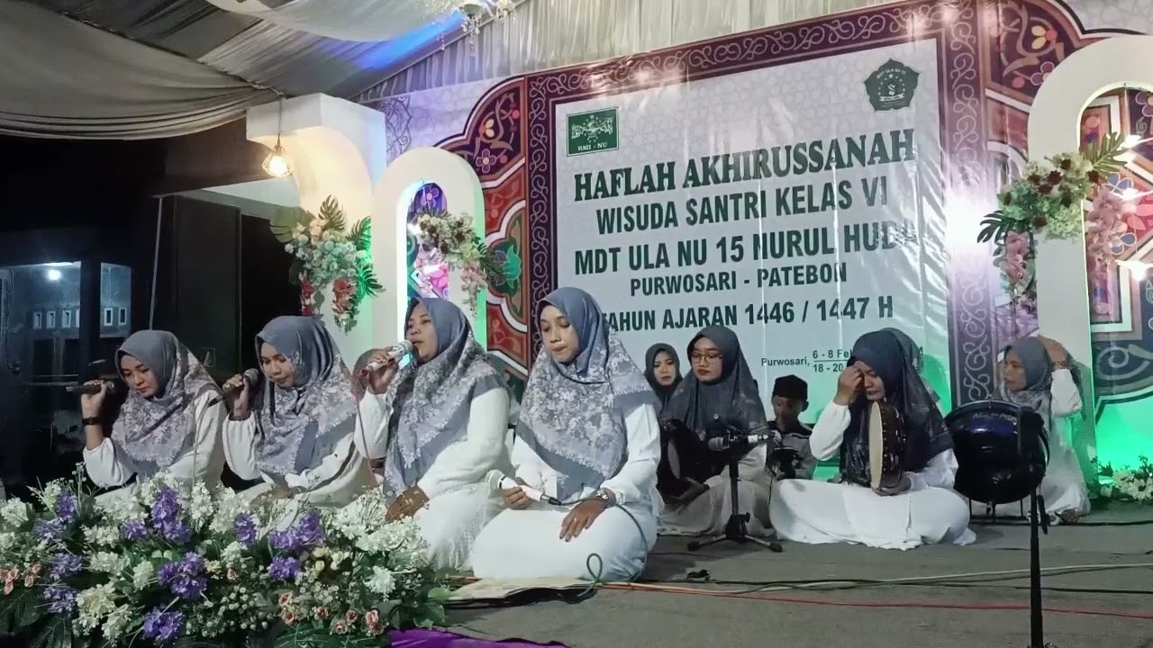 Hannit Wahanini | Zahrotussyifa | Haflah Akhirussanah MDT Ula Nu 15 Nurul Huda | Purwosari | Patebon