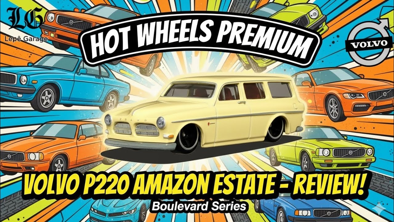Hot Wheels Premium Boulevard Volvo P220 Amazon Estate - 50