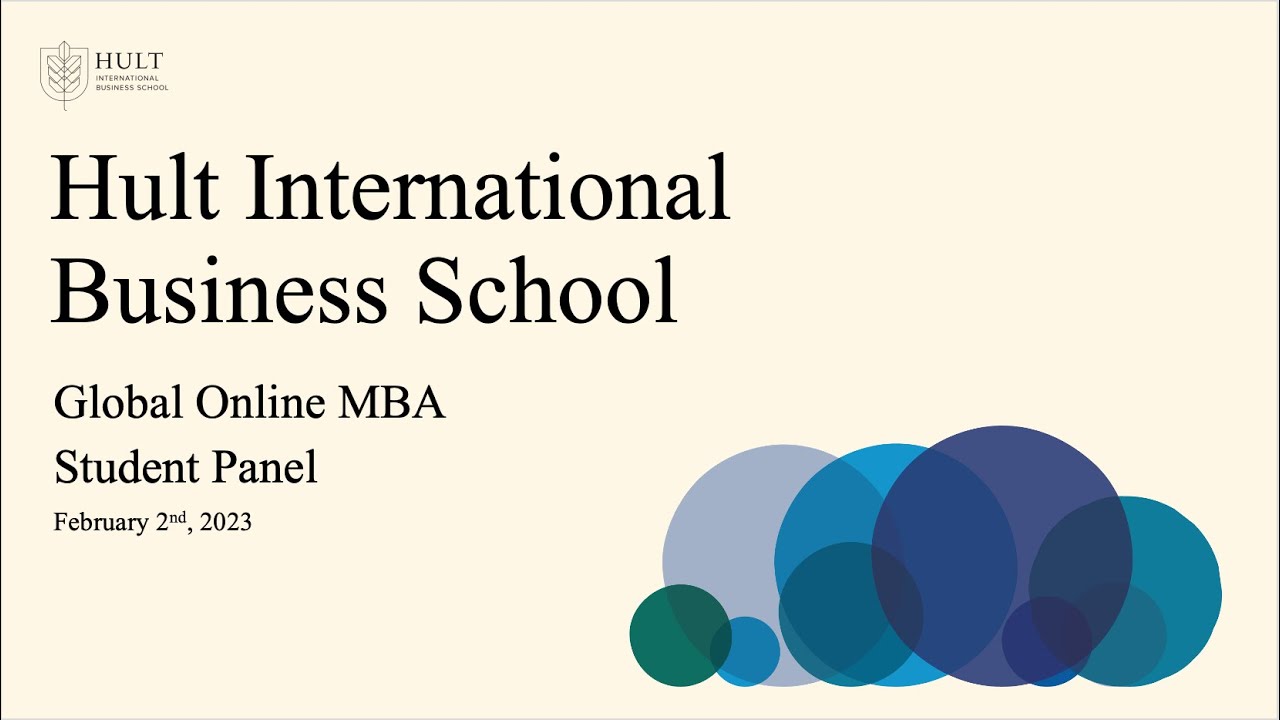 [EN] Global Online MBA Info Session & Current Students Sharing