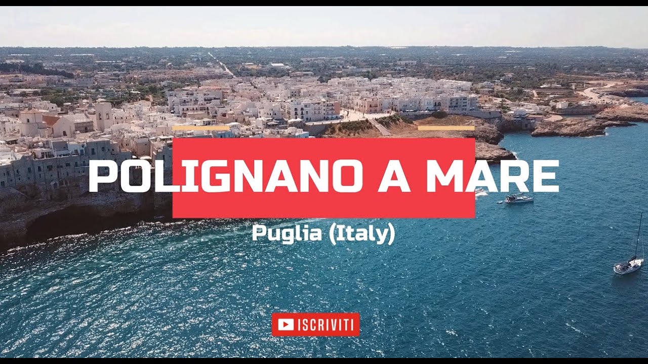 VACANZE  a POLIGNANO A MARE - Puglia (Italy) 2022 - DRONE DJI