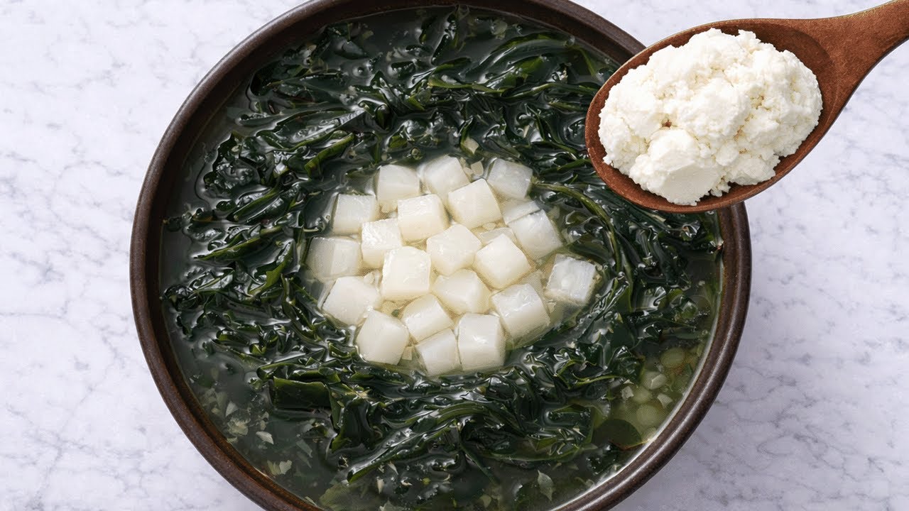 💚미역국에 이것 넣어 맛은 10배 뱃살은 너무빠져 고민/확실히 5kg 빠지는 다이어트요리/미역요리