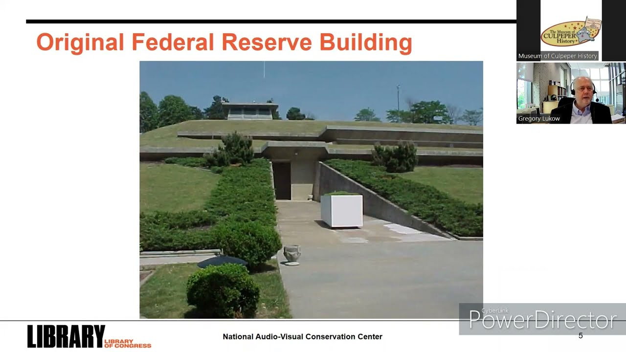 The National Audio-Visual Conservation Center, Packard Campus, in Culpeper, Virginia