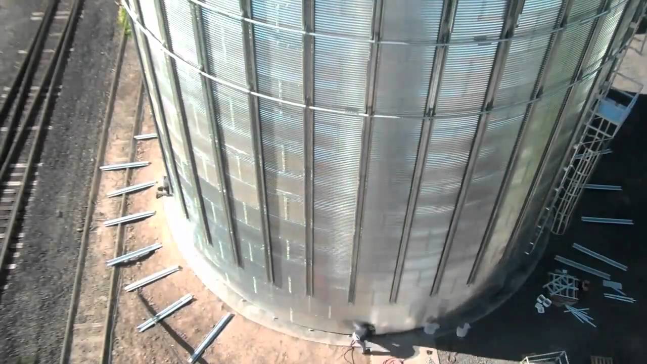 SCAFCO Grain Systems Silo Installation