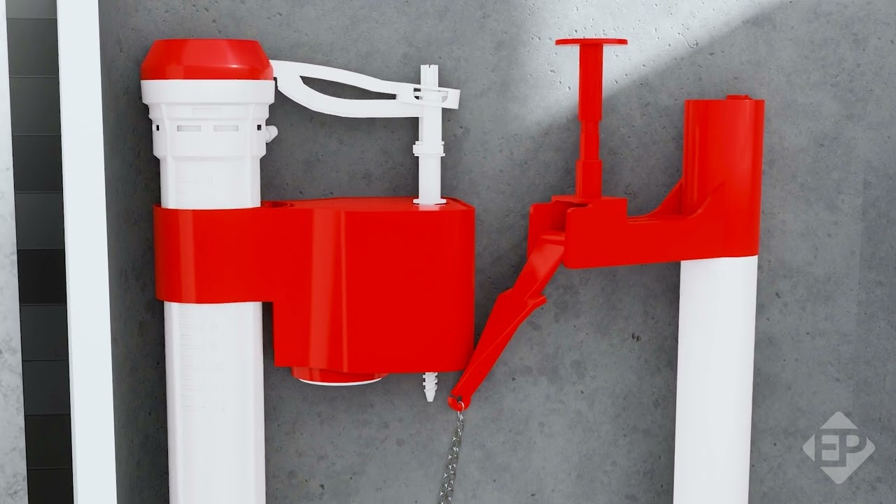 Instalação do Kit para caixa acoplada com suporte kit castelo | Ref.:010215