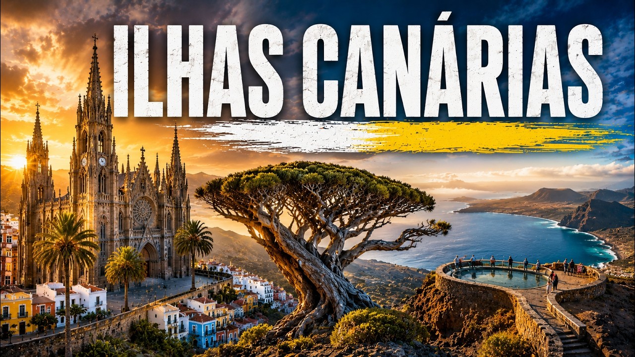 ILHAS CANÁRIAS 360° – PARECE OUTRO PLANETA… MAS É ESPANHA