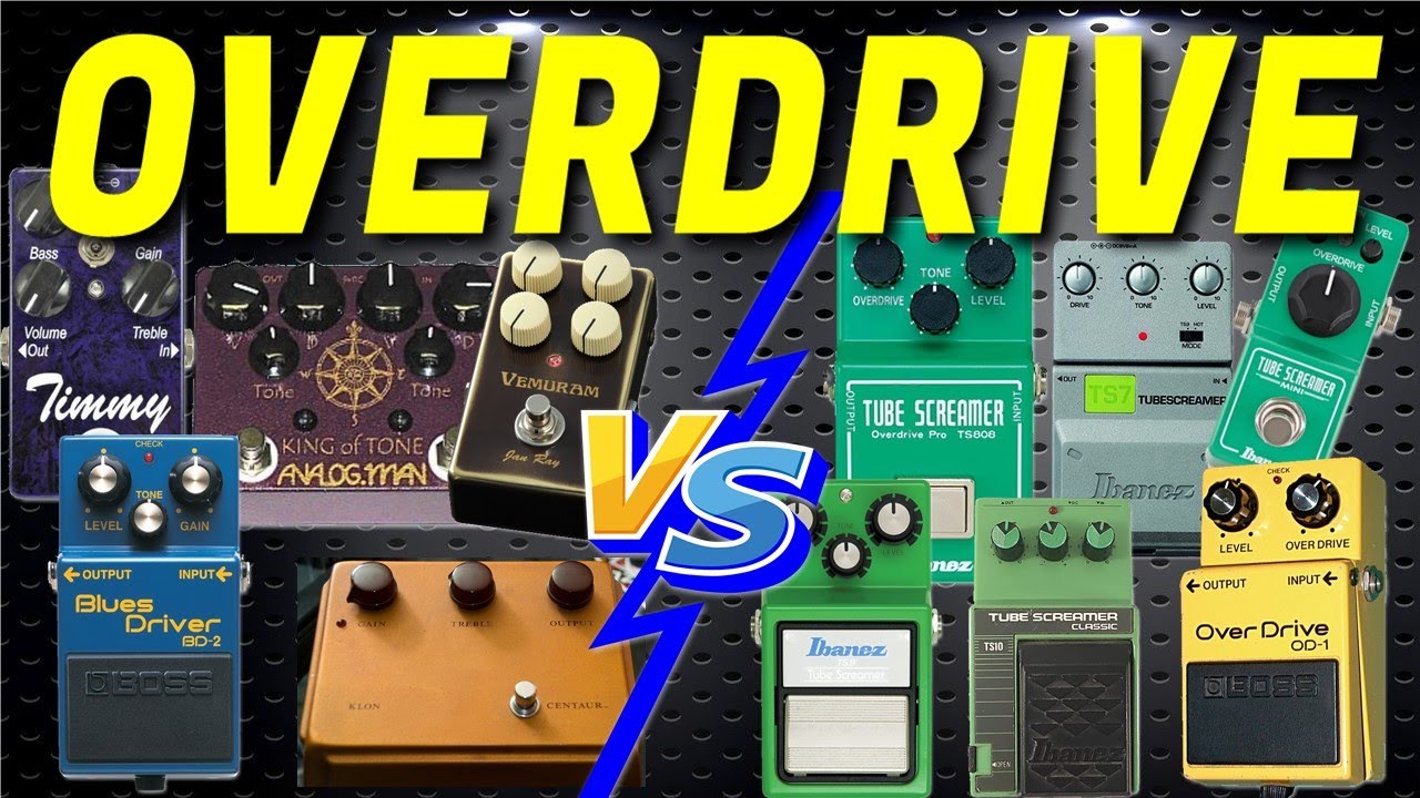 TOUT SAVOIR sur l' OVERDRIVE - TRANSPARENT ou non ? [TUTO GUITARE]