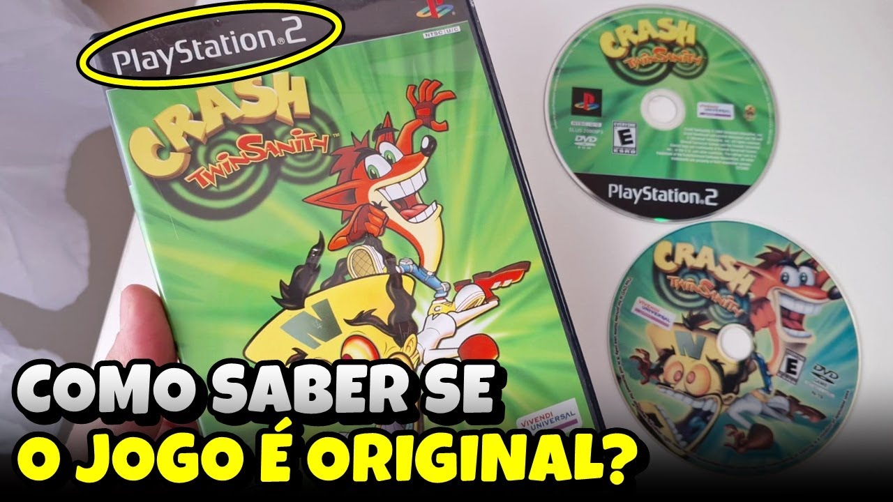Como saber se um jogo de PS2 &eacute; ORIGINAL?