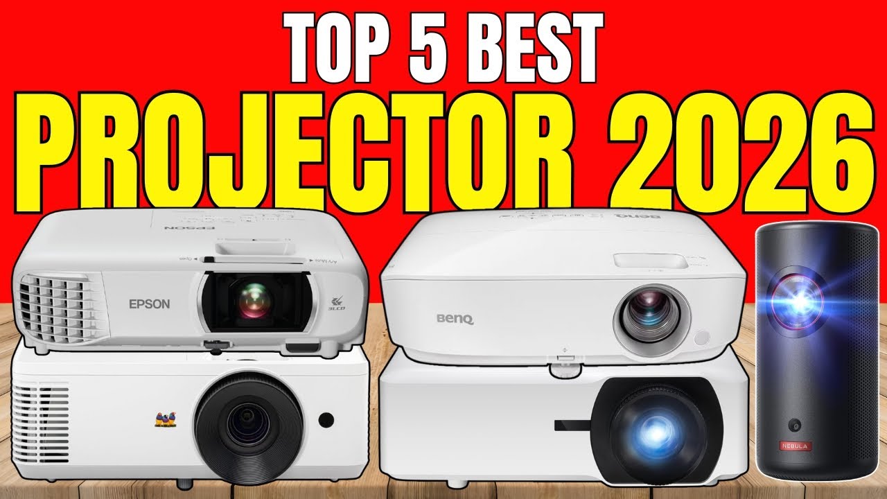 Best Projector on Amazon 2026 | 4K, Laser & Portable Projectors