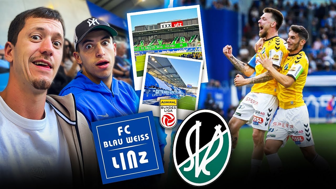 FC BLAU WEISS LINZ VS SV RIED STADIONVLOG⚽️🔥