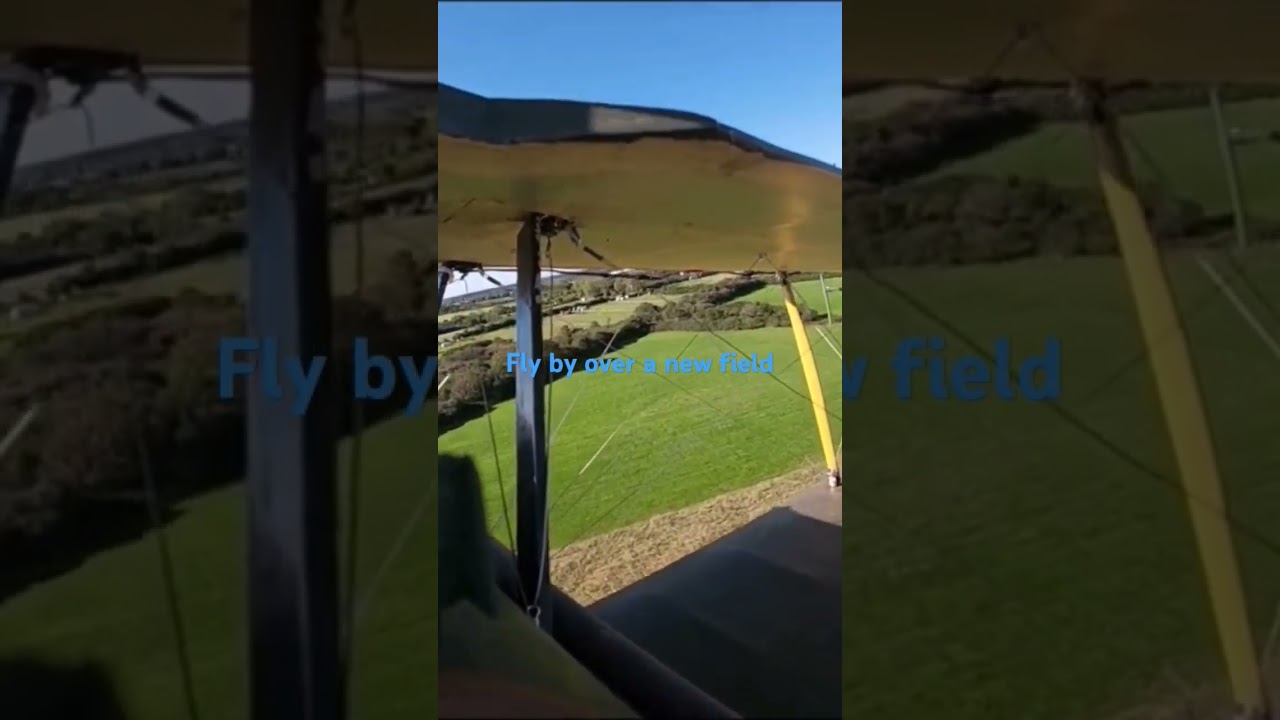 General flying, low pass at a new field #fpv #dji03 #se5a #aviation #getfpv #ww1warbirds #RFC