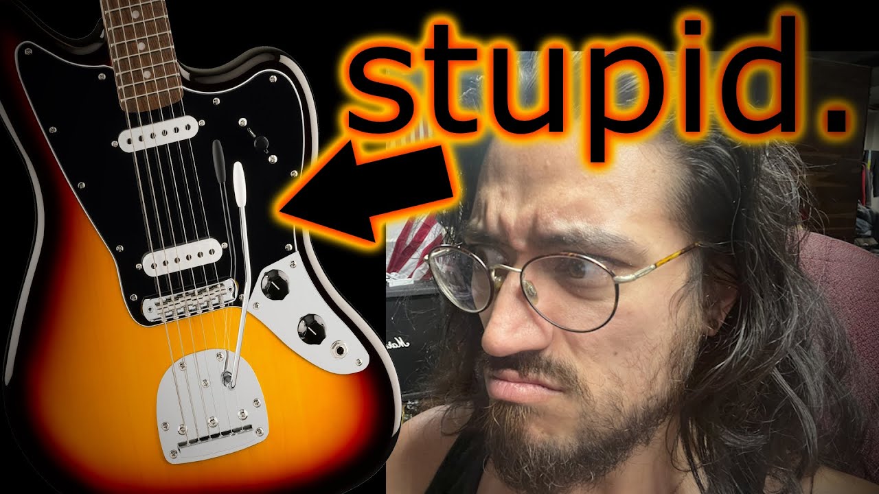 The Squier Affinity Jaguar is STUPID.