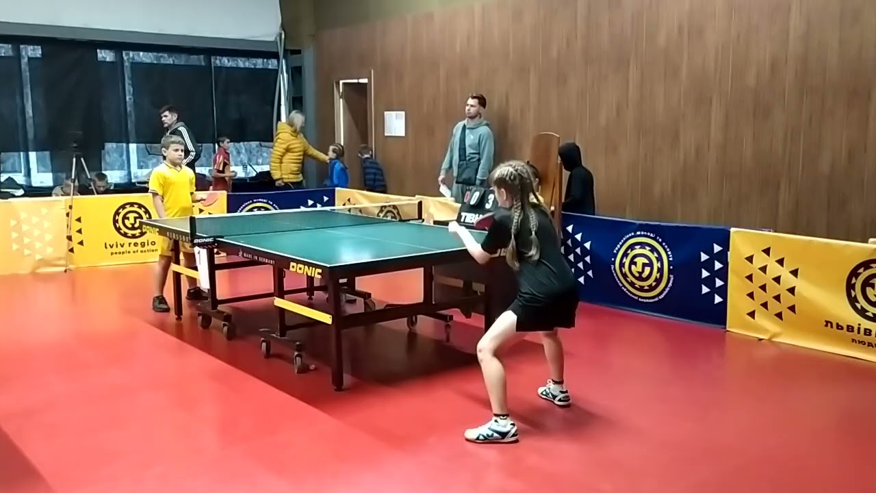 Клубний чемпіонат України з настільного тенісу серед юнаків та дівчат 2025 р.н. 2 тур