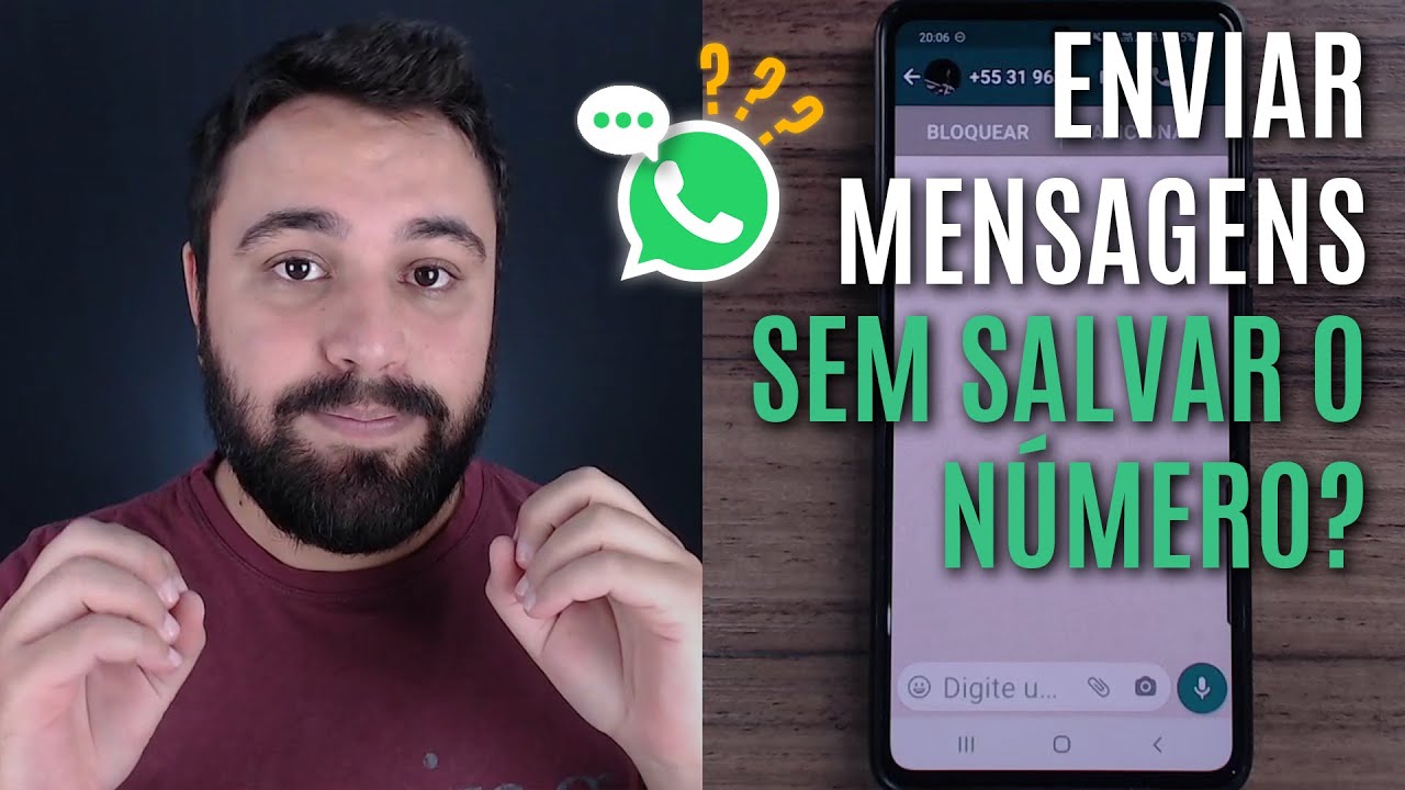 COMO ENVIAR MENSAGENS PELO WHATSAPP SEM SALVAR O N&Uacute;MERO DA PESSSOA