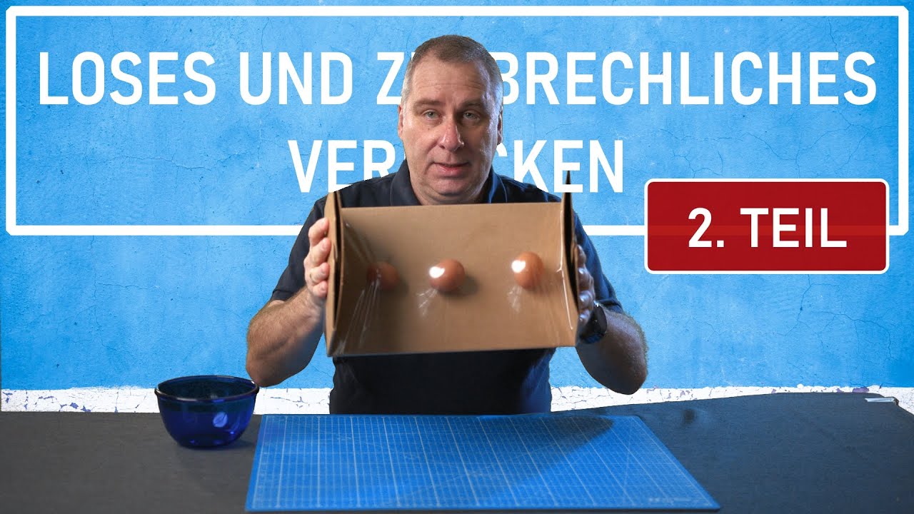LOSES UND ZERBRECHLICHES VERPACKEN | 2. TEIL | einpacken.de