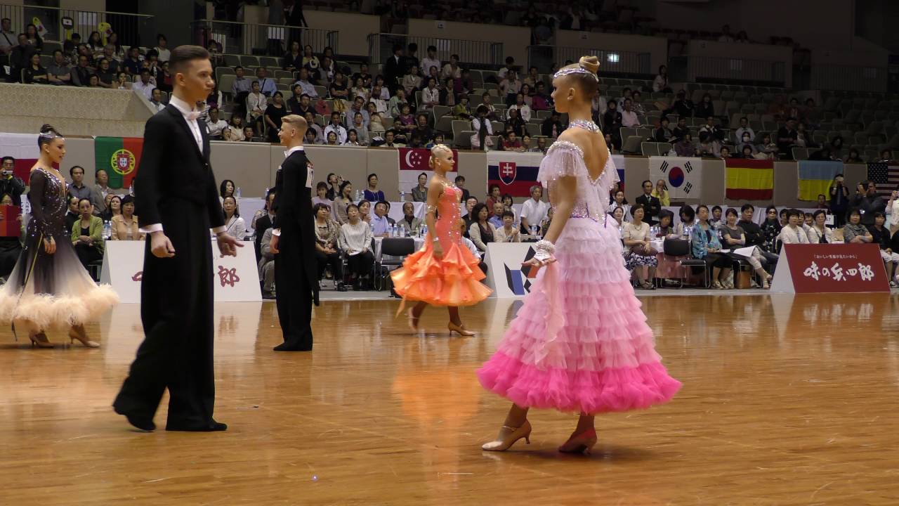 4K 2016 WDSF World Championship Youth Standard in Japan | Final WALTZ