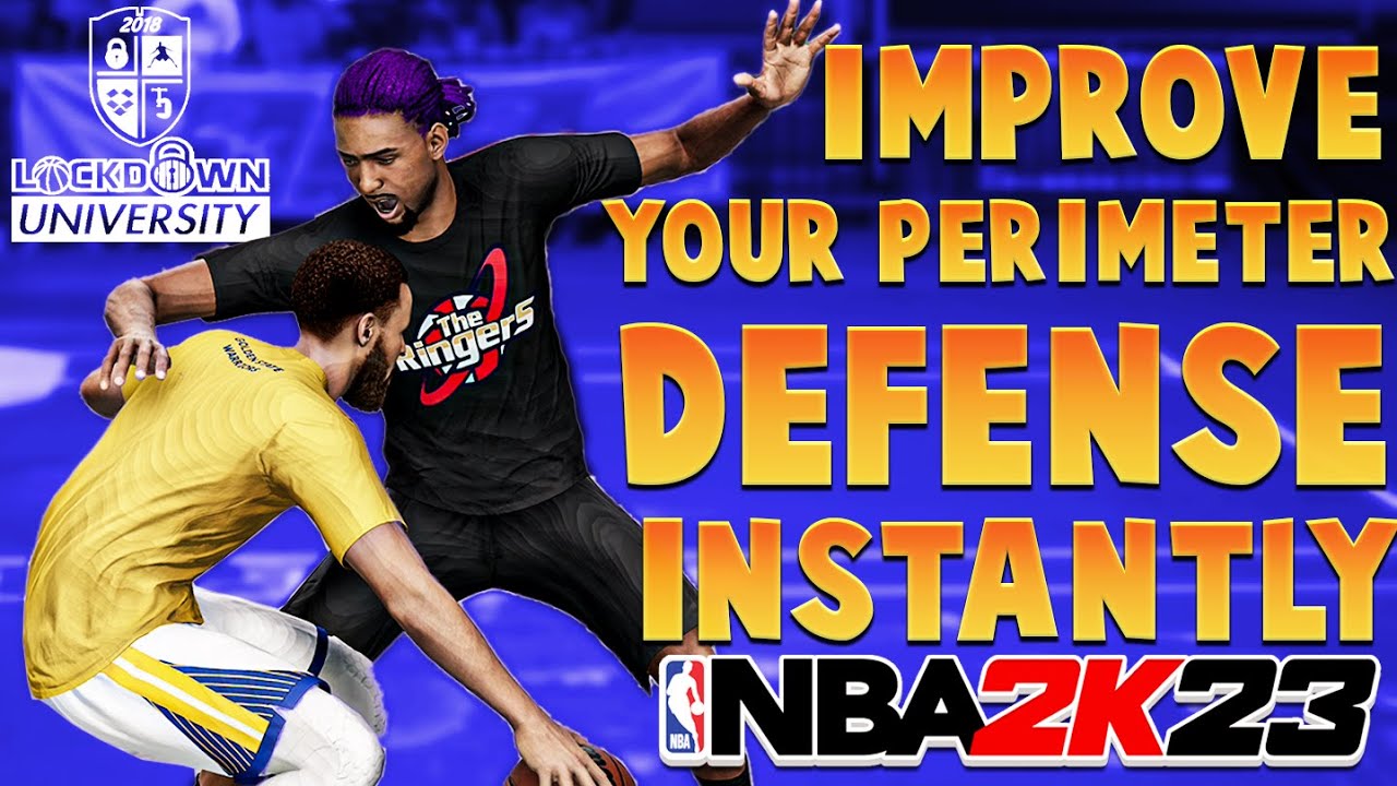 NBA 2K23 PERIMETER DEFENSE GUIDE - DEFENDING THE ISO - STOP SLIDING ON DEFENSE