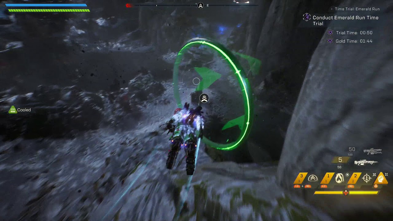 Anthem - Icetide - Emerald Run Gold Time Trial w Ranger