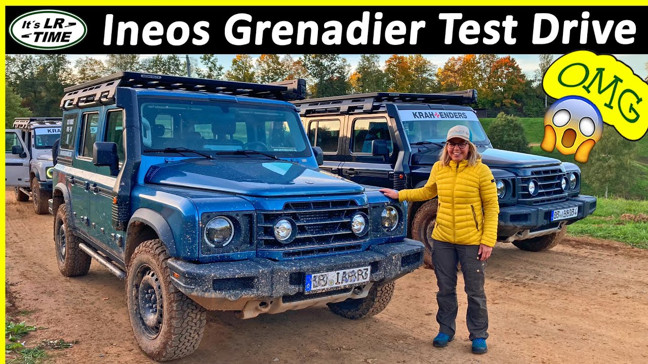Ineos Grenadier Test Drive - Behind the Steering Wheel
