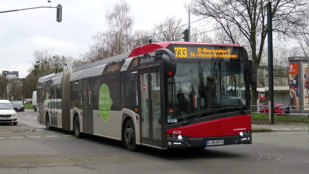 [Sound] Bus Solaris Urbino 18 IV | #8570 | Rheinbahn AG Düsseldorf