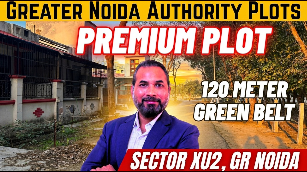 120m Premium Plot for SALE in Greater Noida at an UNBELIEVABLE Price! | Authority Plot