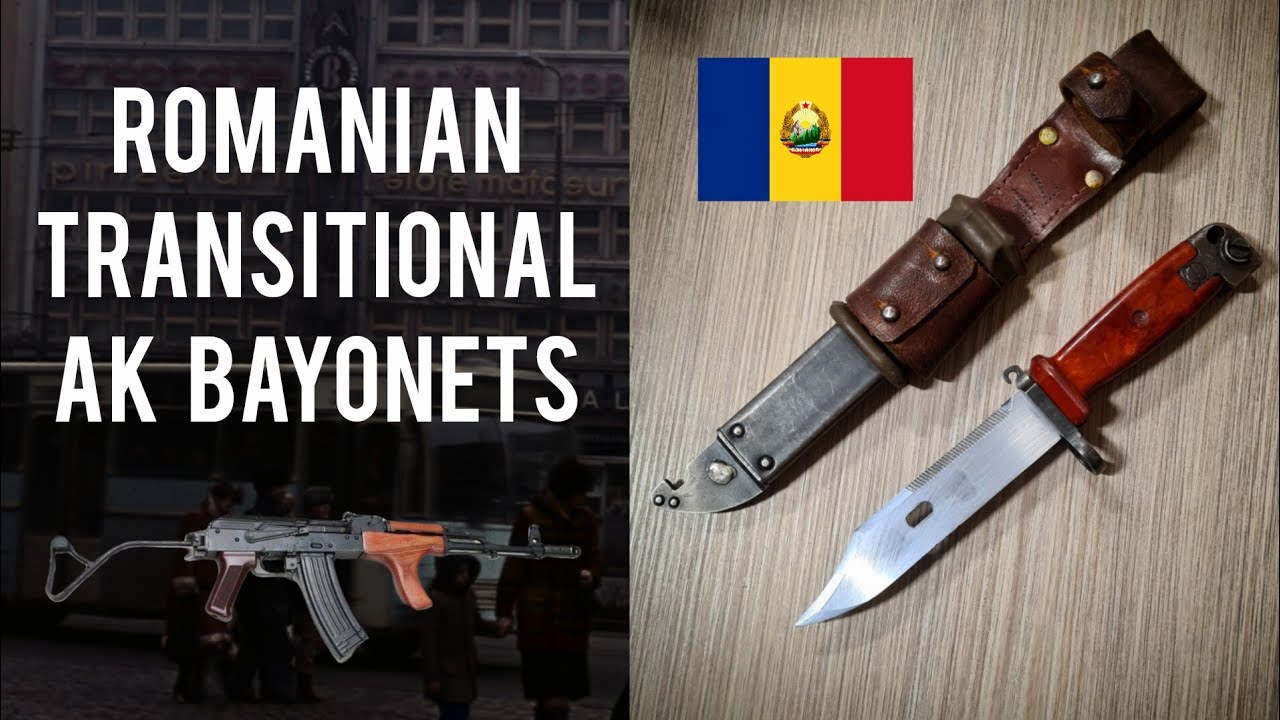 Romanian Transitional AK Bayonets