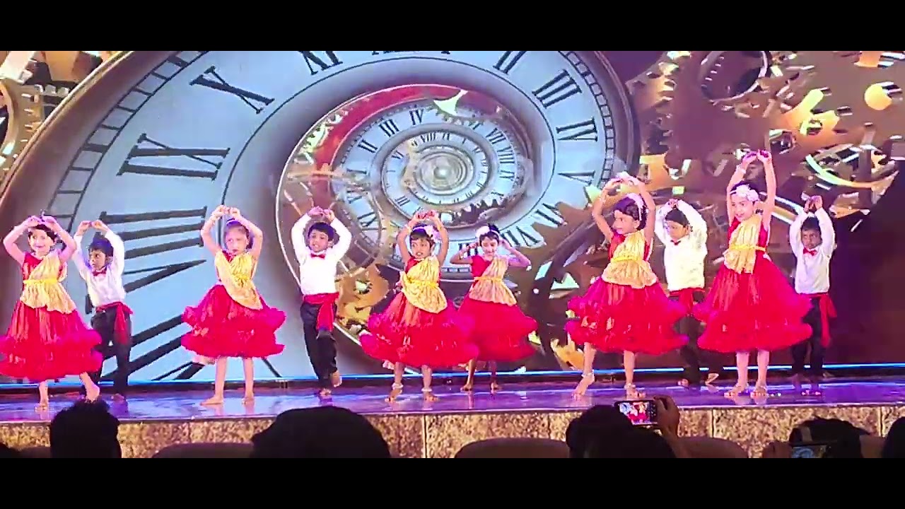  Theeran rocking the stage with his Annual Day dance.🥳 