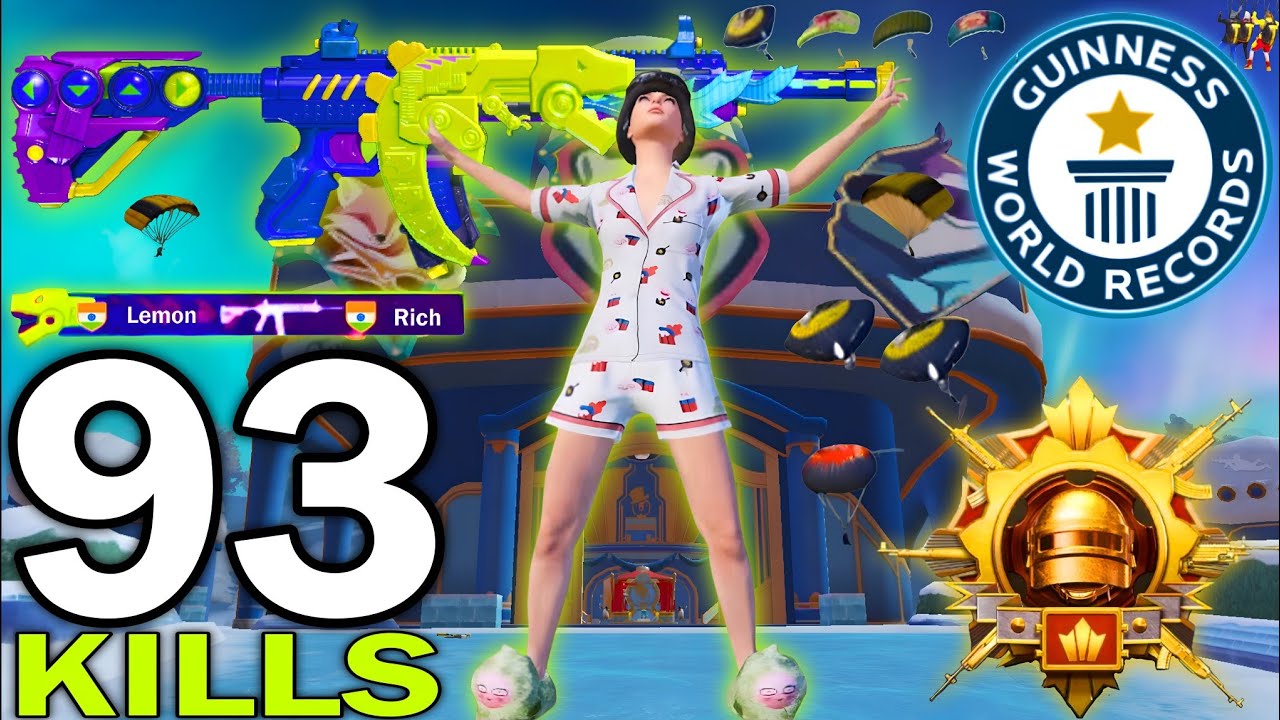 93 KILLS! 🥵 NEW BEST AGGRESSIVE RUSH GAMEPLAY With BEST OUTFIT 🔥PUBG MOBILE - BGMI