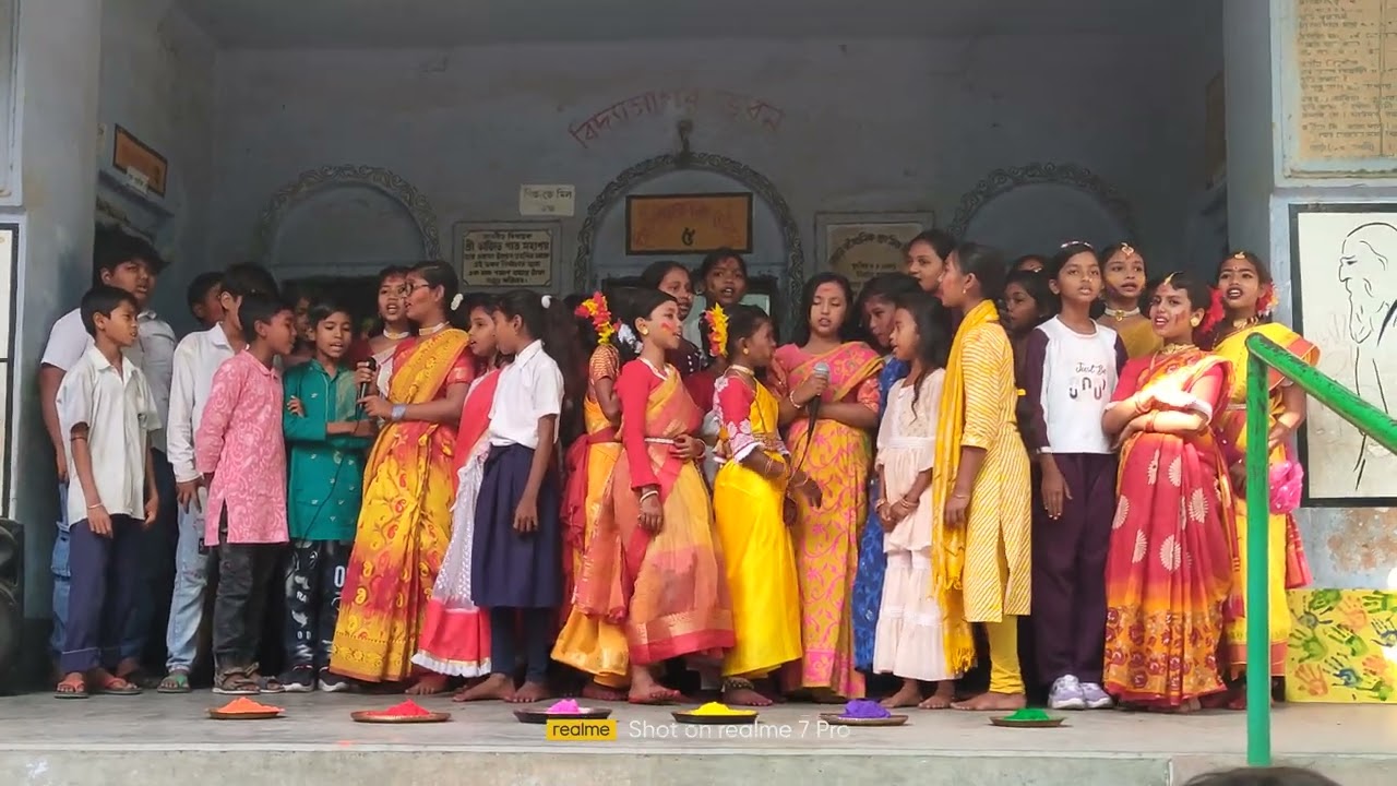 ওরে গৃহবাসী | Rabindrasangeet performed by Class 5 | বসন্ত উৎসব 2026
