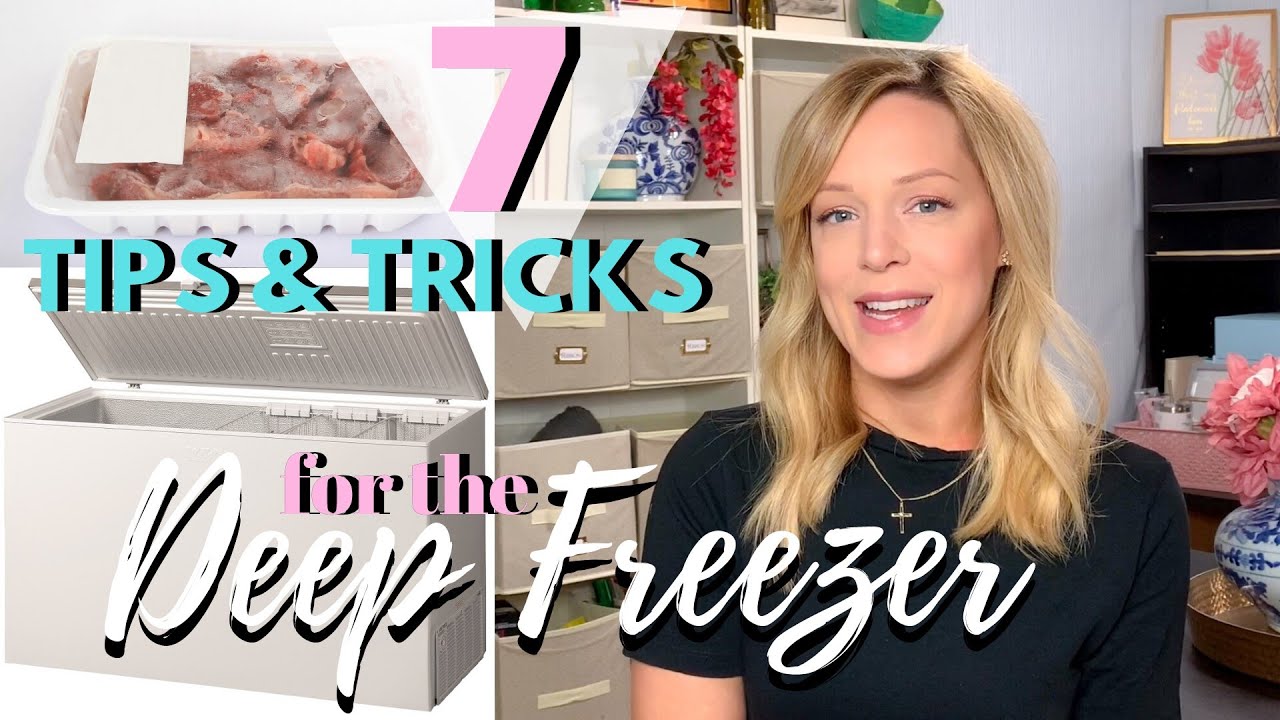 Tips & Tricks To Get The Most Out Of Your Deep Freezer | Deep Freezer Hacks | The Craf-T Home