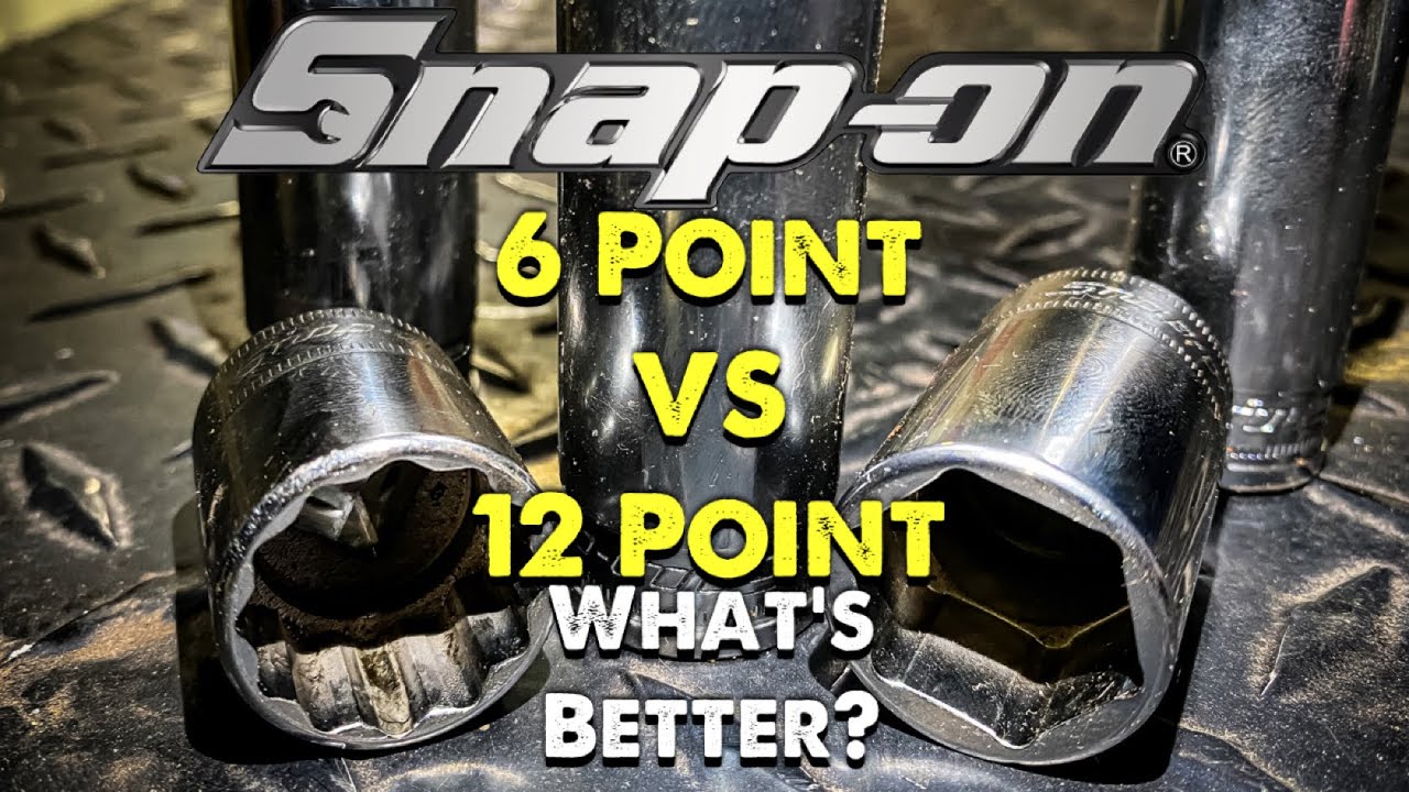 Snap On 6 Point Or 12 Point Sockets? Which Is Better And Why? Viewer Question Answered.