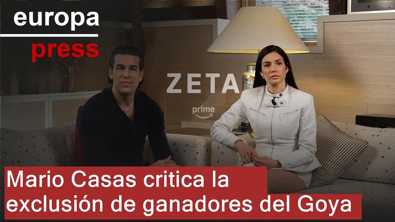 Mario Casas ve extraño que ganadores del Goya se queden fuera y sí haya sitio para influencers